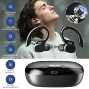 TWS Bluetooth Earbuds Waterproof Wireless 5.3 Headset Noise Cancelling Earphones