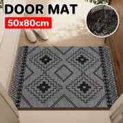 P&P Bohemian Non Slip Indoor Outdoor Door Mat Decorative Entryway Rug Floor Carpet