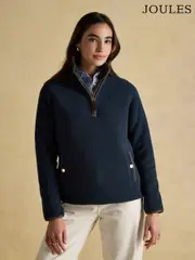 Heritage Navy Quarter Zip Fleece (AN7977) | $185