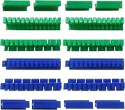CYGOODS Consumables Car Dent Pulling Glue Nylon Tabs, Dent Repair Tools, for Auto Paintless Repair Slide Hammer Puller, Long Damage Removal Tool Set -16pcs Nylon Glue Tabs