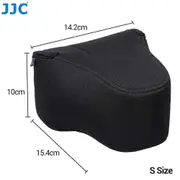 JJC Neoprene Camera Bag Anti-Scratch DSLR Puch S M L Camera Case Photo Accessory for Canon Nikon Sony Olympus Fujifilm Panasonic S Size Black