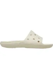 Crocs - Unisex Classic Crocs Slide (Bone)