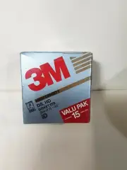 3M Diskettes 3.5" High Density DS HD_Double Sided_15 Pack_IBM Formatted