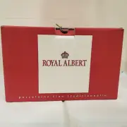 Royal Albert Old Country Roses 4 Piece Soup Pasta Bowl Set 8" New in Box