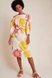 Anthropologie Marimekko Maininki Midi Dress Size S $485