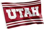 Desert Cactus University of Utah Flag UT Utes Flags Banners 100% Polyester Indoor Outdoor 3x5 (Design D)
