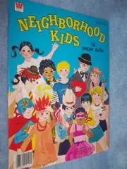 1980 Whitman Neighborhood Kids Paper dolls