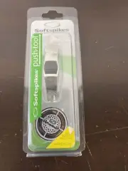 NEW! Softspikes Push Divot Repair Tool With Golf Ball Marker 113-C