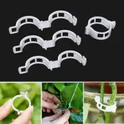 Tomato and Veggie Garden Support Clips For Trellis Twine house Green O4A9