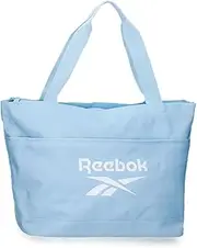 [Reebok] Ashland Blue 39 x 33 x 15 cm Polyester Shopping Bag by Joumma Bags Talla única Tote Bag, Blue, Einheitsgröße, Carry Bag