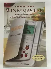 Sharper Image Wine Master - Electronic Pocket Guide To Over 10,500 Wines