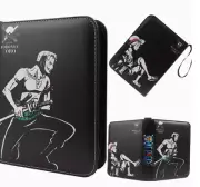One Piece Card Book TCG Binder Premium album leather luffy zoro 4GRID