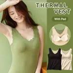 WOOL🔥 THERMAL UNDERWEAR WARM BODY TOPS VEST WOMEN SLEEVELES