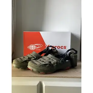 《售出》Crocs Beams 聯名x Classic military軍綠色