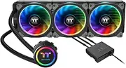 Thermaltake Floe 360mm, 16.8 Million Color Software Enabled (TT RGB Plus/Alexa/Razer Chroma), AMD (AM5/AM4)/Intel (LGA 2066/1200), AIO CPU Liquid Cooler CL-W158-PL12SW-A Black