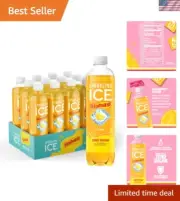 STARBURST Lemon, Zero Sugar Flavored Sparkling Water, with Vitamins and Antio...