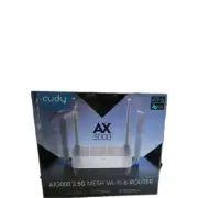 Cudy AX3000 WiFi 6 Router 802.11ax Wireless RouterbGigabit Dual Band WR3000 NEW