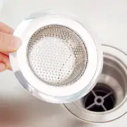 Kitchen Sink Strainer Stopper Stainless Steel Drain Basket Waste Plug