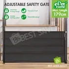 Baby Pet Dog Safety Gate Fence Safe Guard Enclosure Stair Mesh Retractable