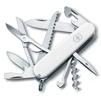 在飛比找PChome24h購物優惠-Victorinox 狩獵者16用瑞士刀-白色