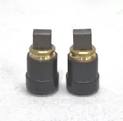 Genuine OEM Makita CB408 643455-2 Carbon Brush Set, Housings, & Caps