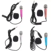 Portable Mini 3.5mm Stereo Mic Audio Microphone For The Mobile Phone Accessor-SE