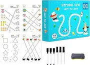 Pencil Control Activity Book | Preschool Control Book - Reusable Scribble Workbook, Educational Painting Book, Control Training Learning Activities