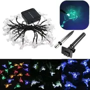 Solar Power 20 LED String Strip Lights Party Wedding Outdoor Tree Decor Lamp 5M 29 BLUE