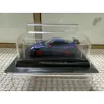 1/64 京商 KYOSHO PORSCHE 911 GT3 RS 藍色