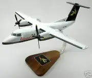 Dash-8 Island Air DHC Dash8 Airplane Desktop Wood Model Big New