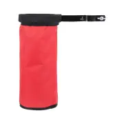 Drumstick Holder Drum Sticks Bag Container Bag Clamp Removable Bag Red