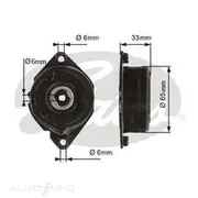 Gates Tensioner Assembly - 39013