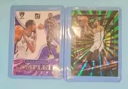 Kevin Durant 2021-2022 Donruss 2 Pack; Complete Players #5, Green Holo Prizm #8