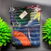 Buffalo David Bitton Venice Beach Beach SS Cotton Blend Woman’s Shirt M NWT NEW