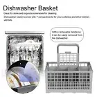 Dishwasher Cutlery Basket Universal Dishwasher Silverware Replacement Basket AU