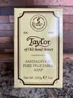 Taylor of Old Bond Street Luxury Bath Soap, Sandalwood, 200g Natural Veg. Based