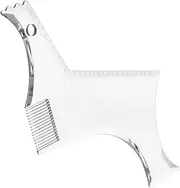 Generic Beard Guide Shaper Multiple Edge Beard Shaping Tool for Beard Styling Shaping Works with Any Beard Electric Trimmers or Clippers