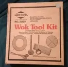 West Bend Wok Tool Kit, NIB, No. 2029 For The Electric Wok, Stir Fry Utensil Set