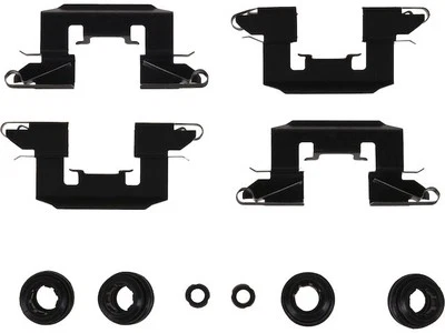 Front Brake Hardware Kit For 2011-2019 Ford Fiesta 2012 2013 2014 2015 YQ998WR (for: Ford)