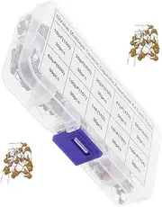 TIDTALEO 600pcs Ceramic Capacitor Assortment Kit Electronics Component Set for Diy Projects