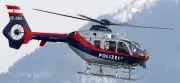 800size EC-135 ARF Police Austria RC Helicopter Fuselage EC135 T2 Austrian KIT