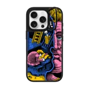 iPhone 16 Pro Mirror Ring Stand Case MagSafe Compatible Deepwork by Jake Foreman