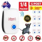 1/4X Ultrasonic Electronic Pest Mouse Cockroach Repeller Reject Insect Killer AT