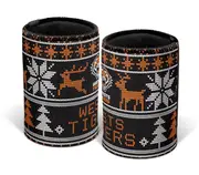 Wests Tigers NRL Christmas Xmas Can Cooler Stubby Holder