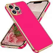 for iPhone 13 Pro Max Case| Slim Soft Luxury Electroplated Bumper iPhone 13 Pro
