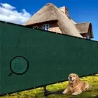 6' X 25' Fence Privacy Screen Heavy Duty 170 GSM Fencing Mesh Shade Net Cover fo