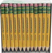 Ticonderoga Golf Pencils, 2 HB Soft, Pre-Sharpened, Yellow (13472) (Pack of 12, 864 Count Total)