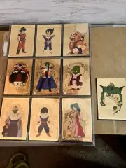 Dragon Ball Z 1996 Trading Cards Series 1 Cards 1-60 COMPLETE SET (Sleeved case)