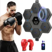 Forubar Smart Bluetooth Music Boxing Machine, Wall-Mounted Electronic Trainer...