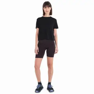 【Icebreaker】女 Tech Lite III 圓領短袖上衣/短版/素色-150(排汗衣/美麗諾羊毛衣/T恤)